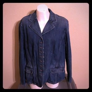 Lauren Jeans Co by Ralph Lauren 2X denim jacket